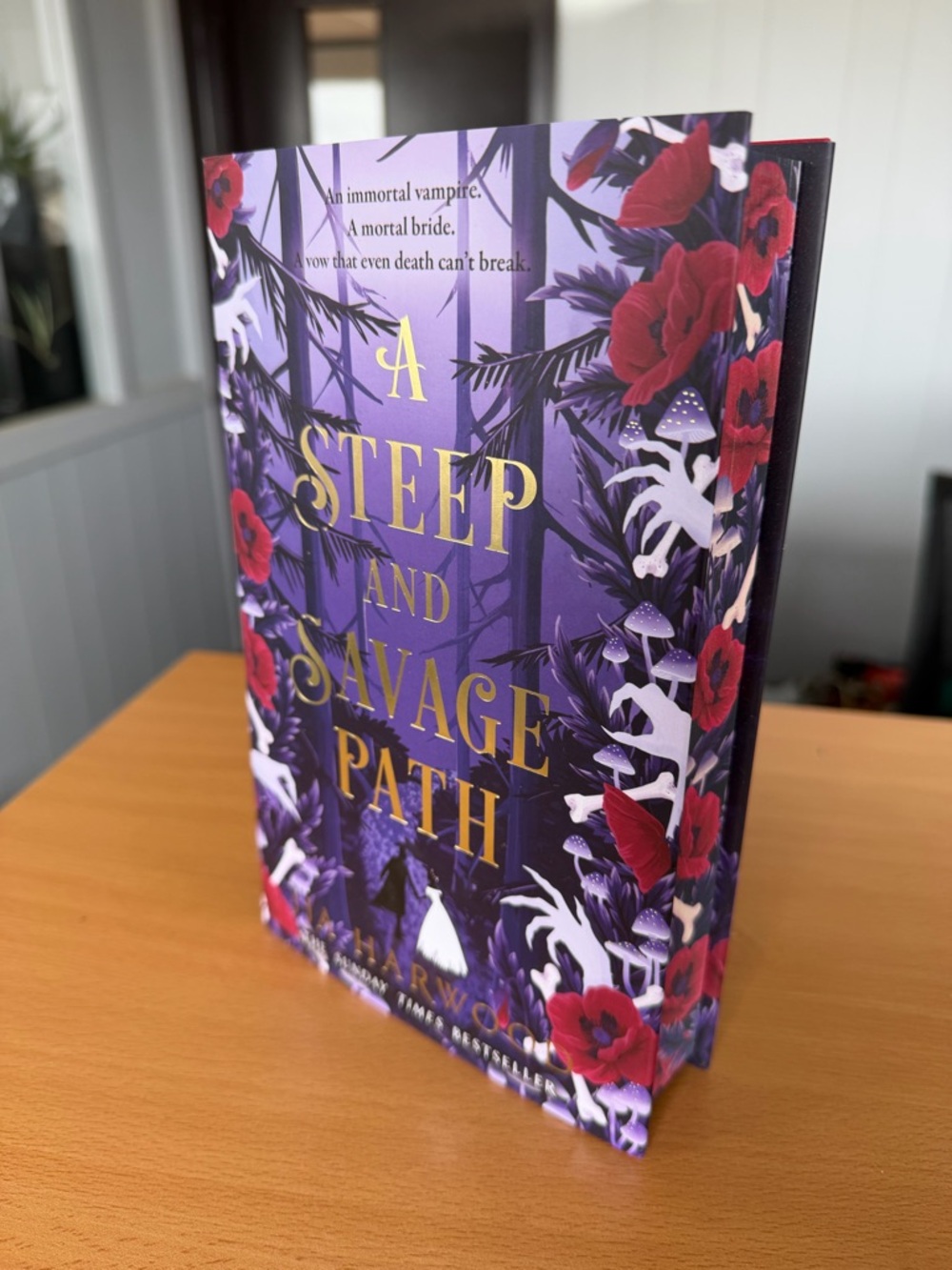 A Steep and Savage Path Hardcover Book with Sprayed Edges